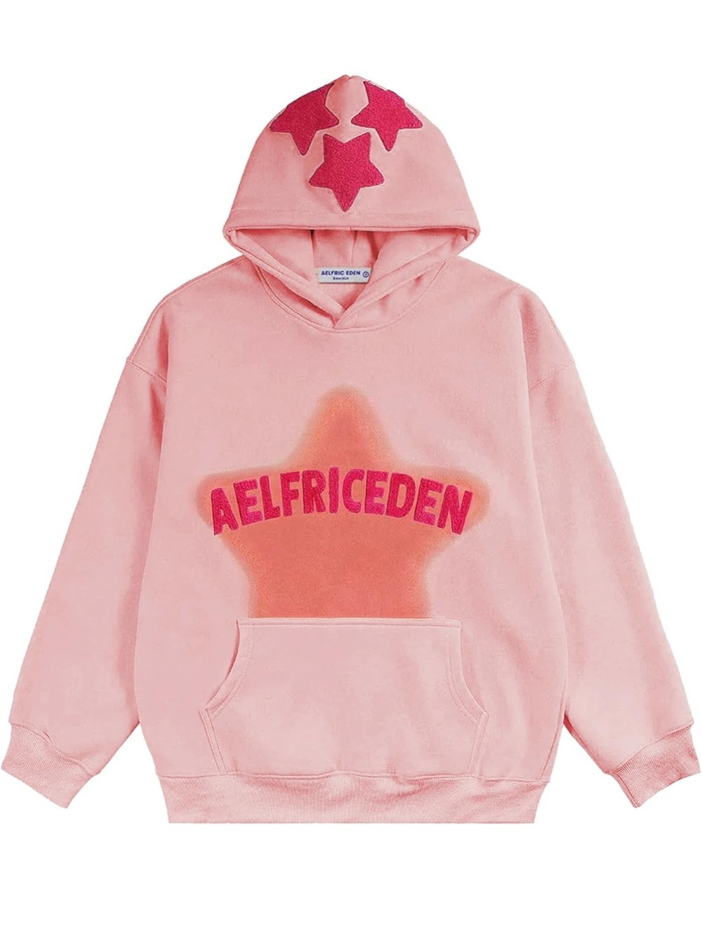 Aelfric Eden Pink Star Hoodie